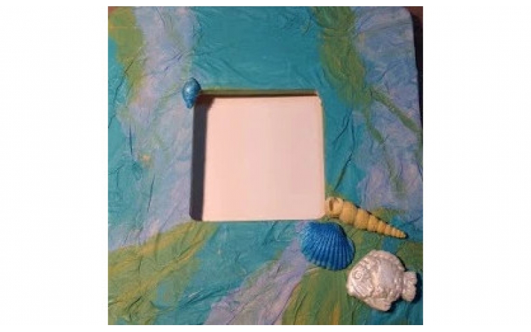 Modena Soft Sea Life Frame by Trish Alger of Altered Pages